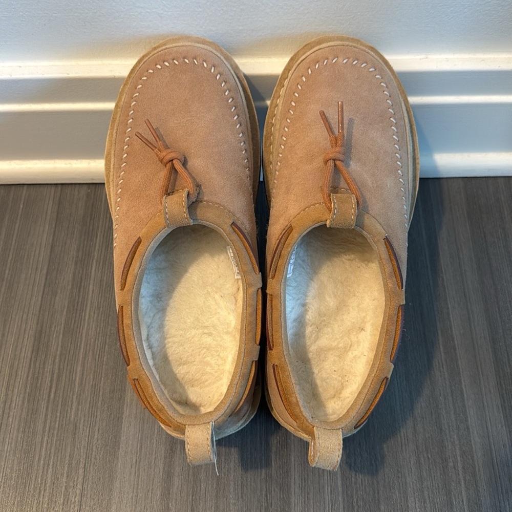 UGG Moccasins in Tan Suede